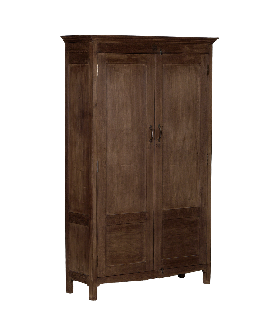 Wood Cabinet - Natural alternate angle
