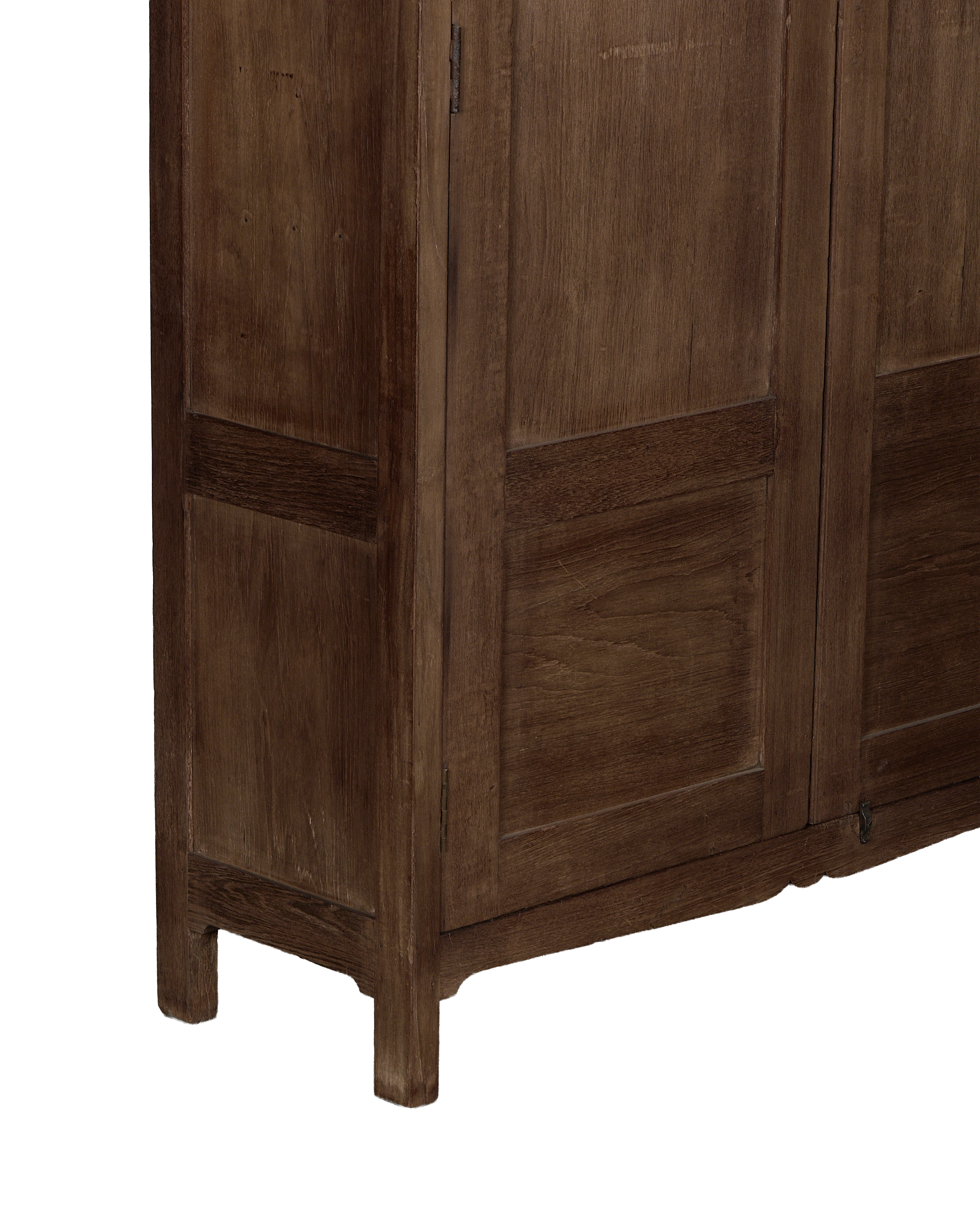 Wood Cabinet - Natural side view