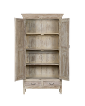 Wood Cabinet - Bleached