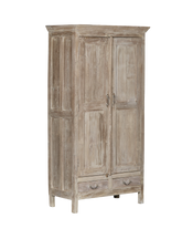 Wood Cabinet - Bleached