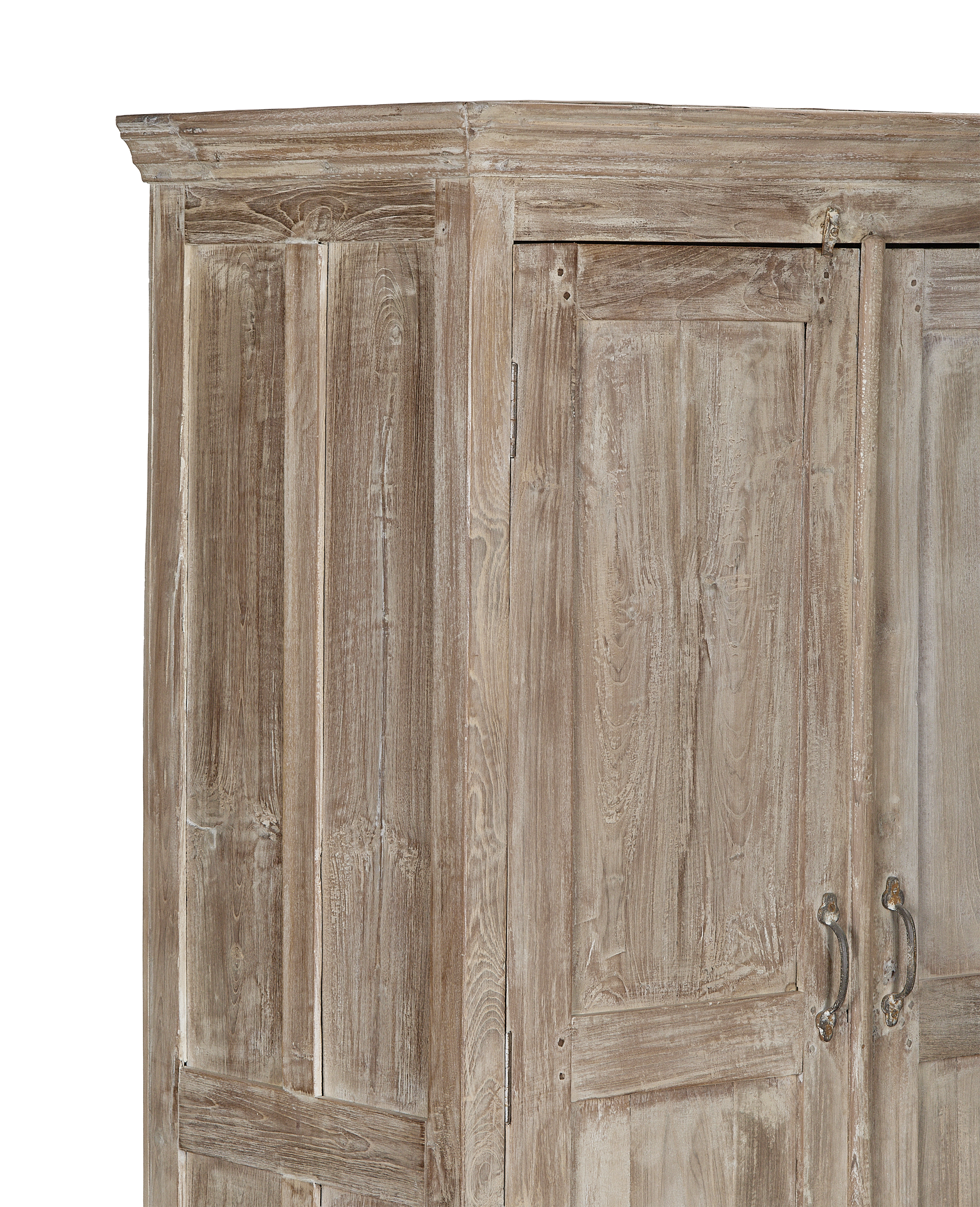 Wood Cabinet - Bleached close-up