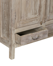 Wood Cabinet - Bleached