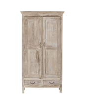 Wood Cabinet - Bleached