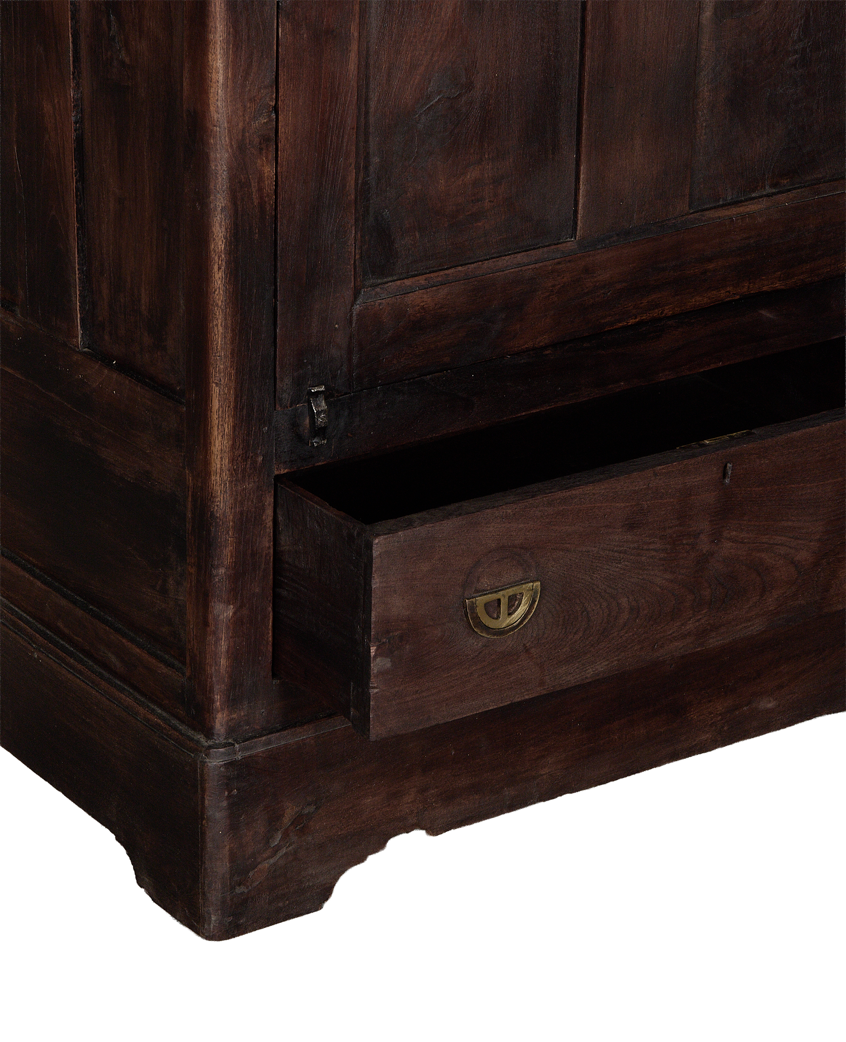 Wood Cabinet - Stained close-up