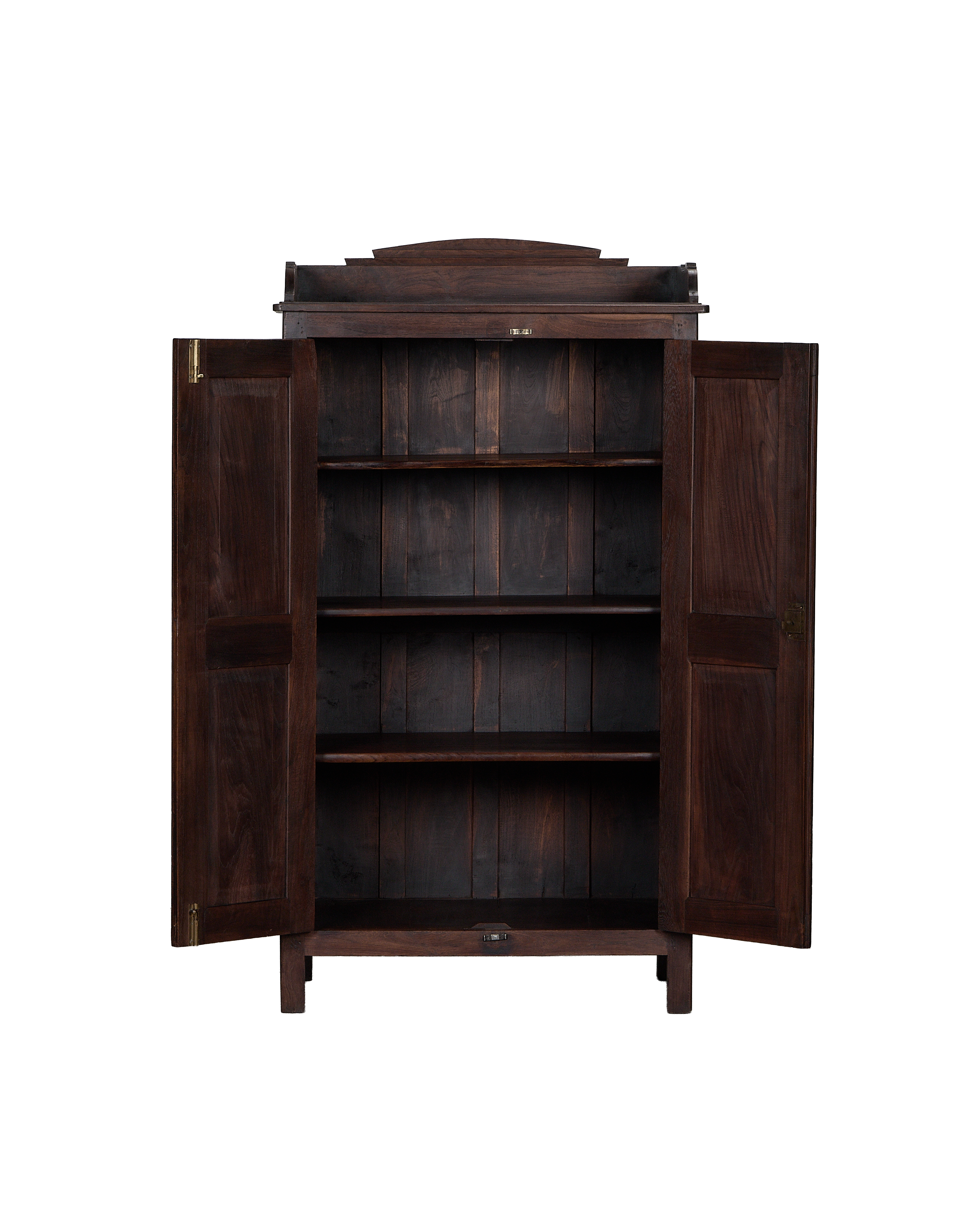 Wood Cabinet - Stained detail view