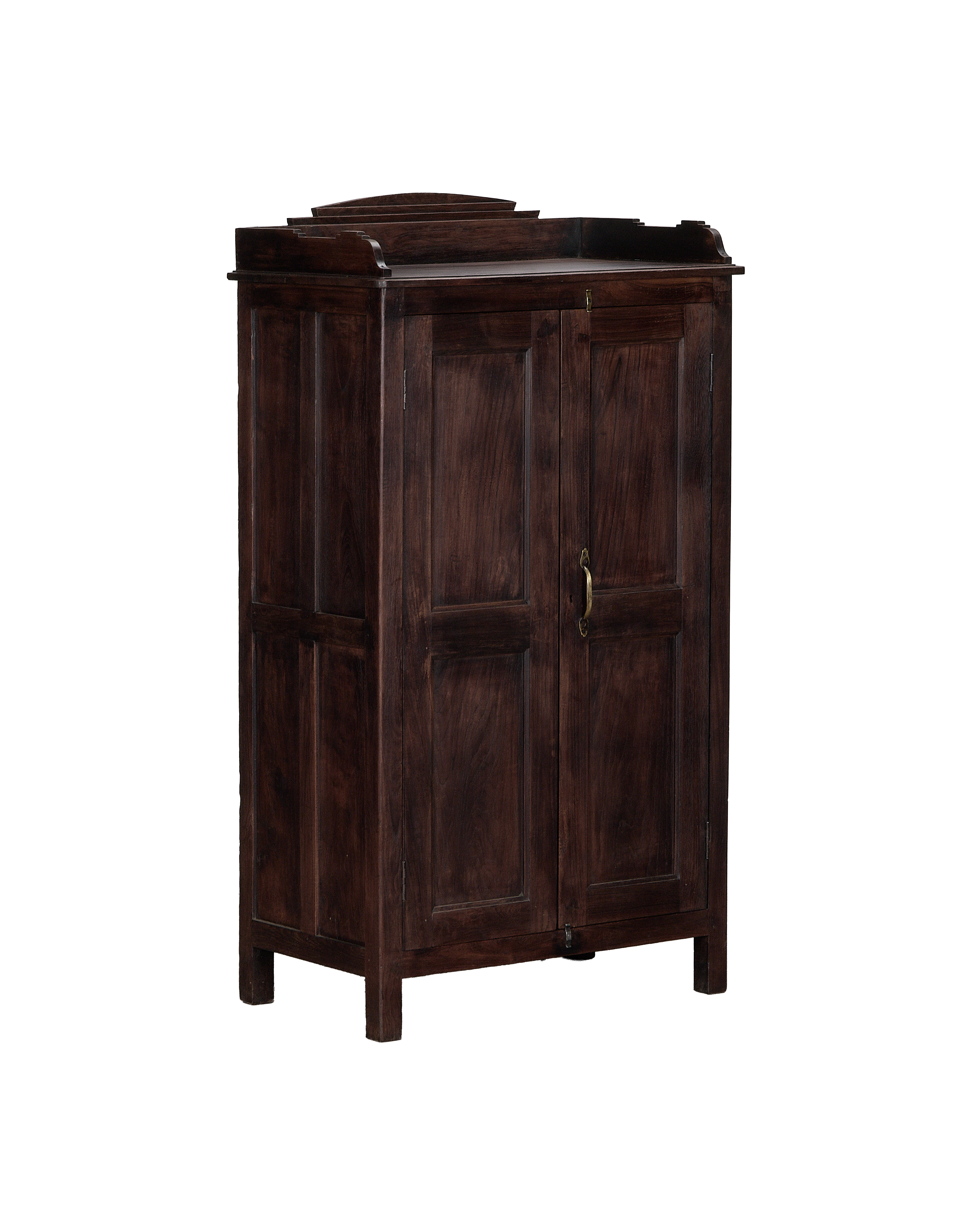 Wood Cabinet - Stained alternate angle