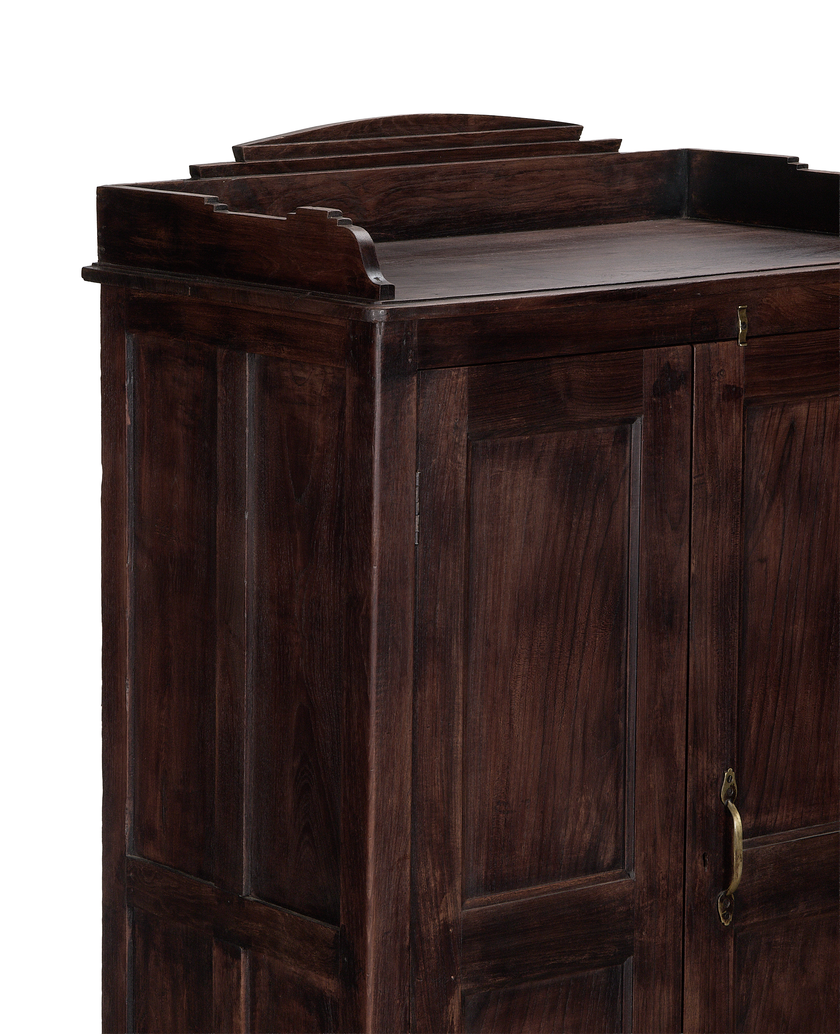 Wood Cabinet - Stained close-up