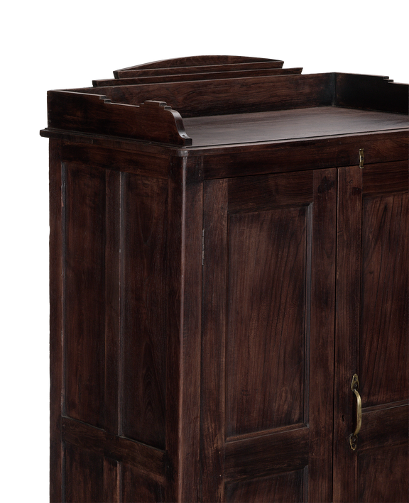 Wood Cabinet - Stained