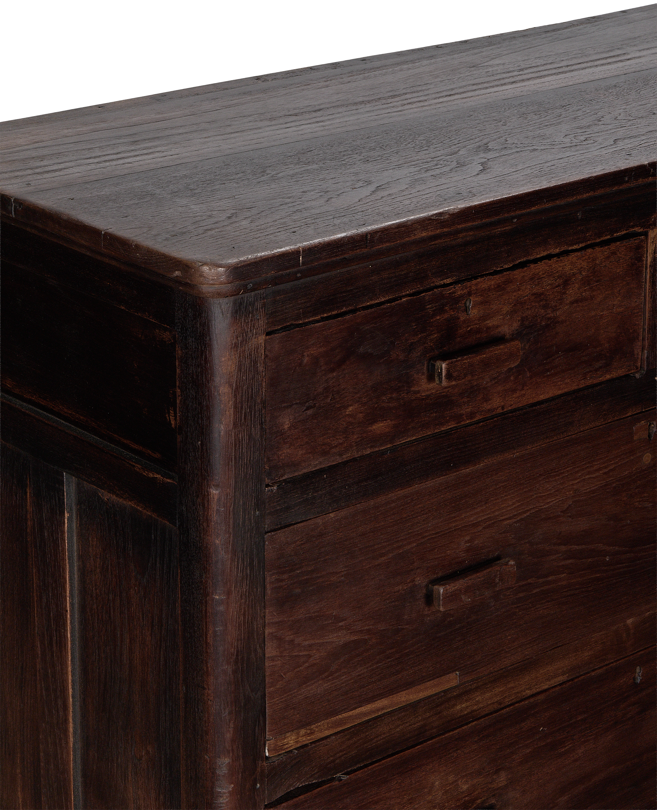 Wood Dresser - Stained alternate angle