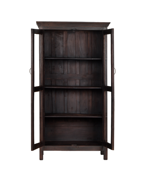Wood Cabinet - Stained