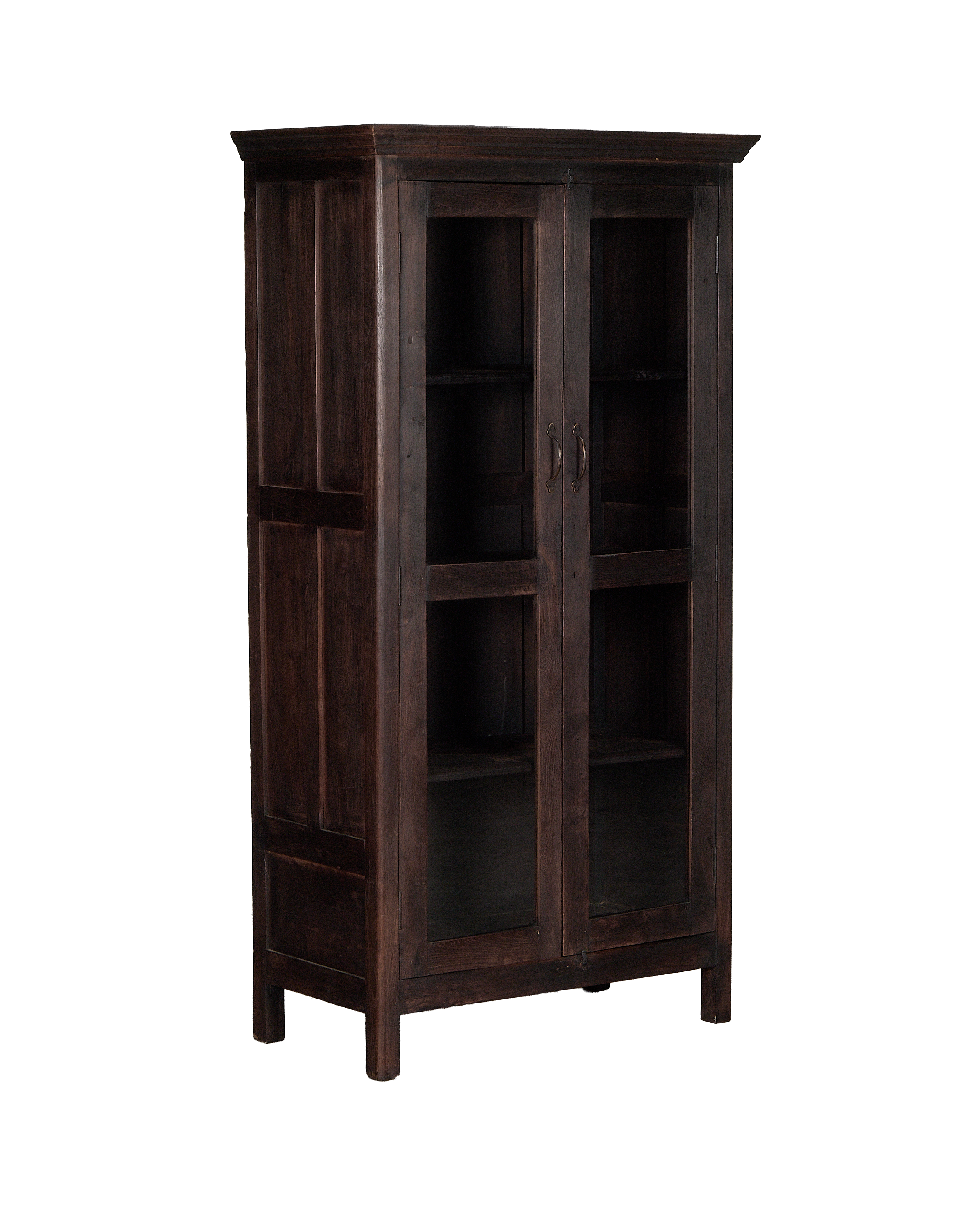 Wood Cabinet - Stained alternate angle