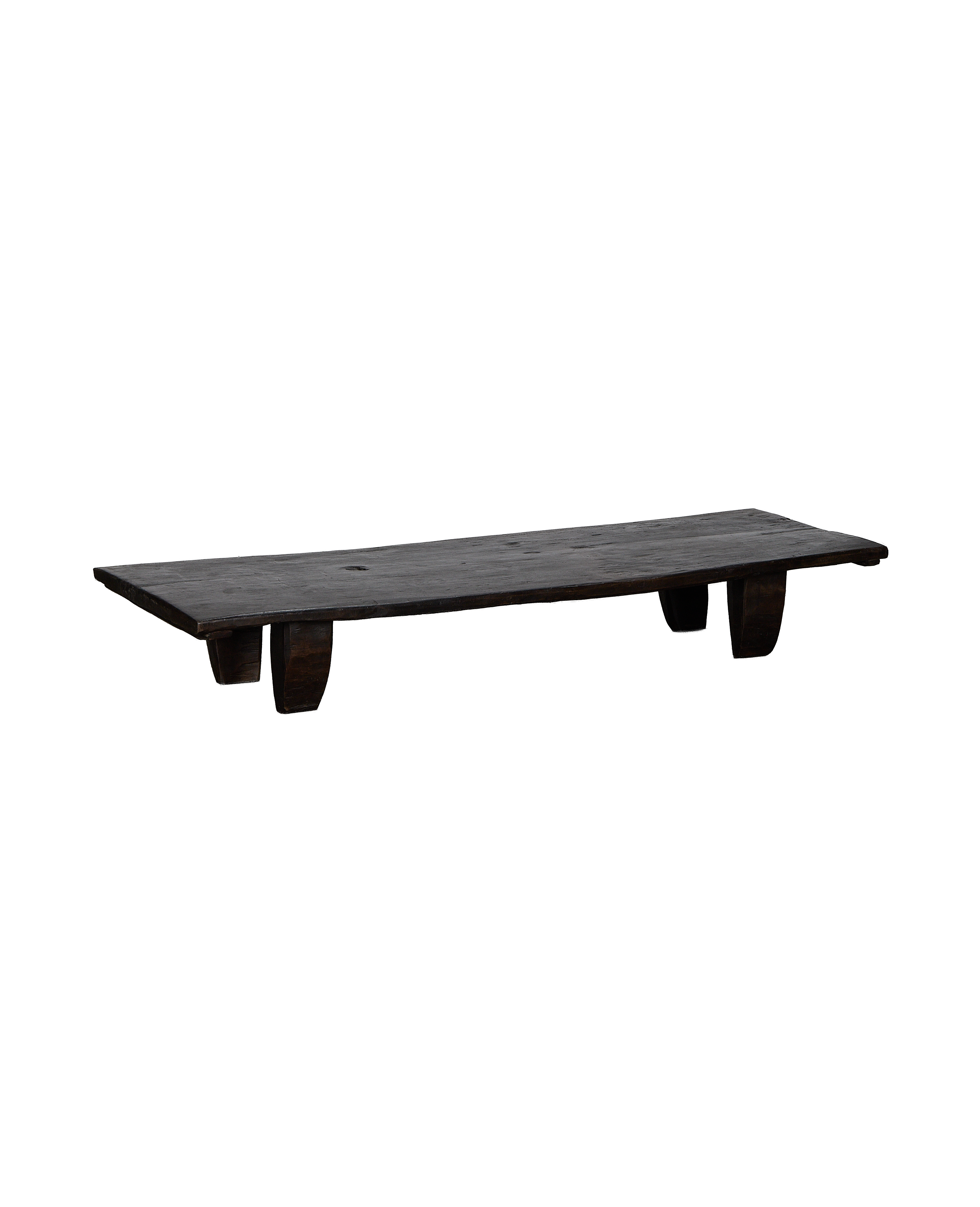 Nagaland Coffee Table - oak - from India - vintage