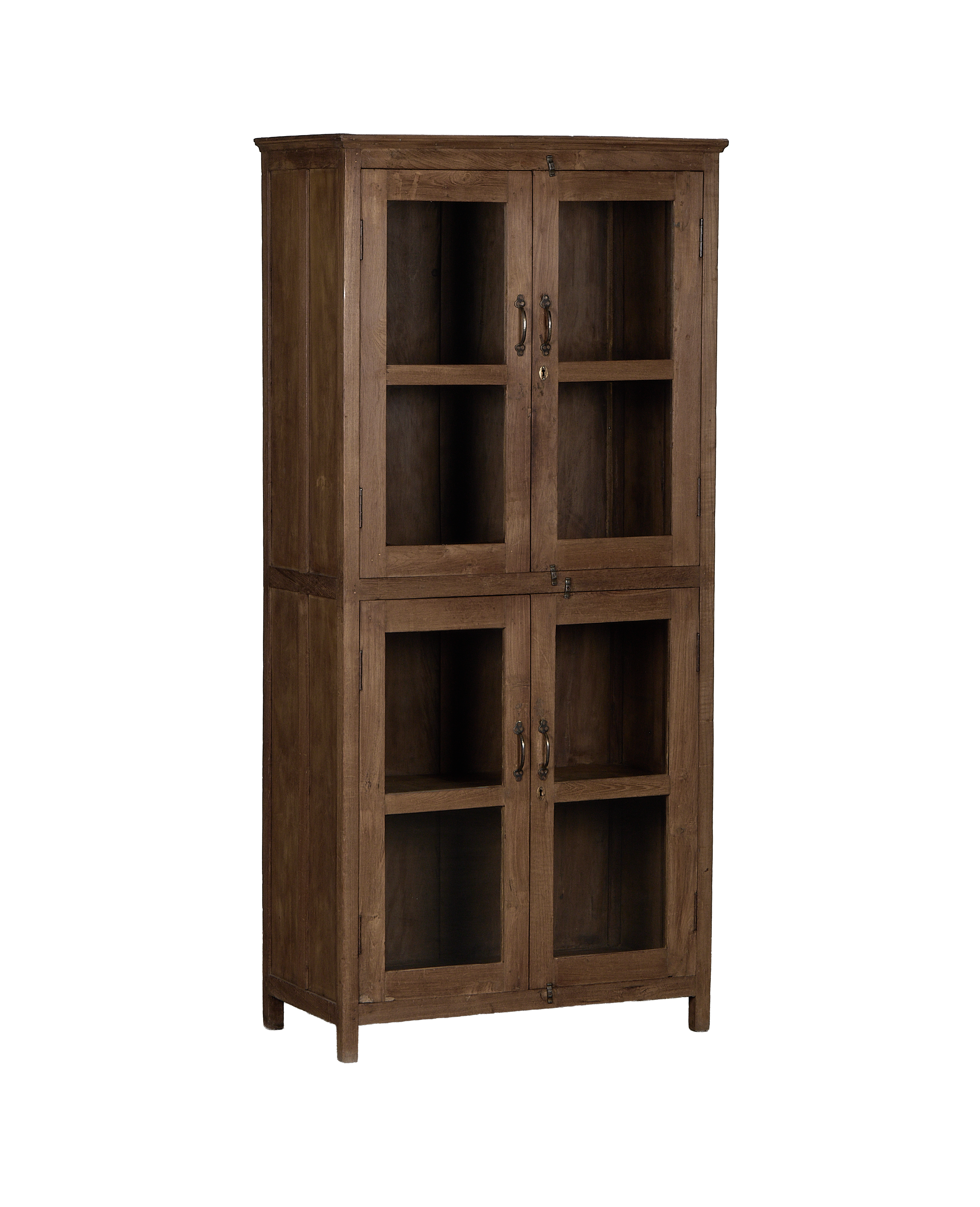 Wood Cabinet - Natural alternate angle