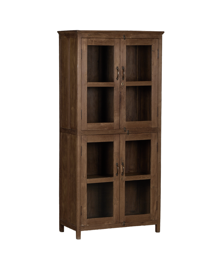 Wood Cabinet - Natural alternate angle