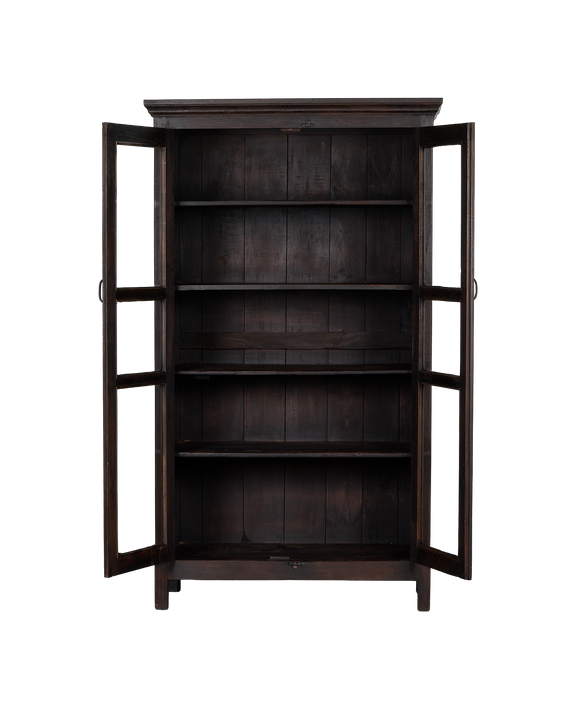 Wood Cabinet - Stained