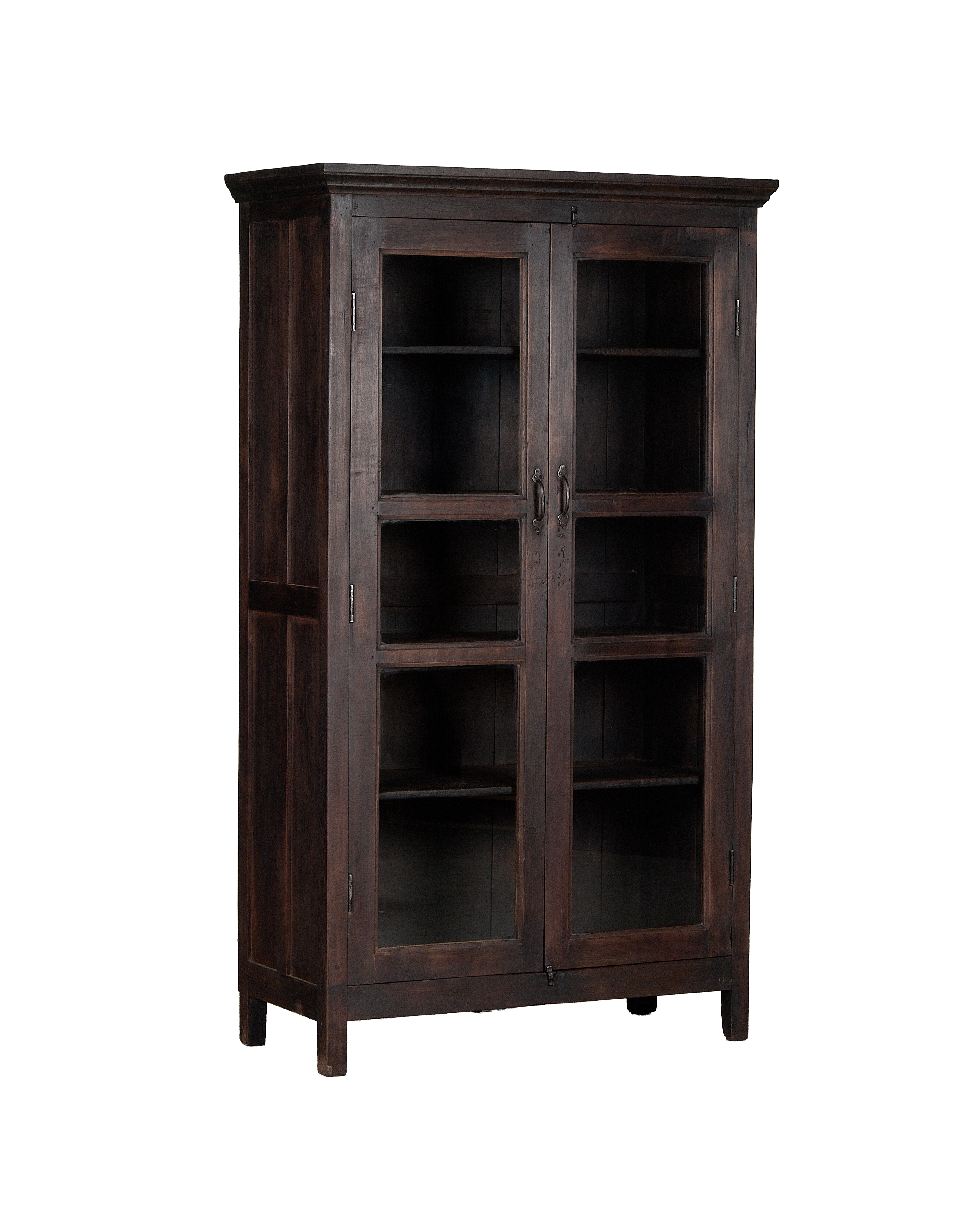 Wood Cabinet - Stained alternate angle