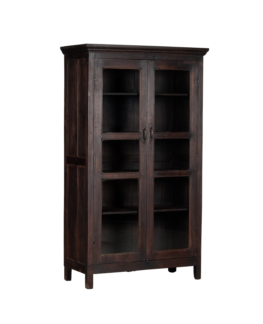 Wood Cabinet - Stained alternate angle