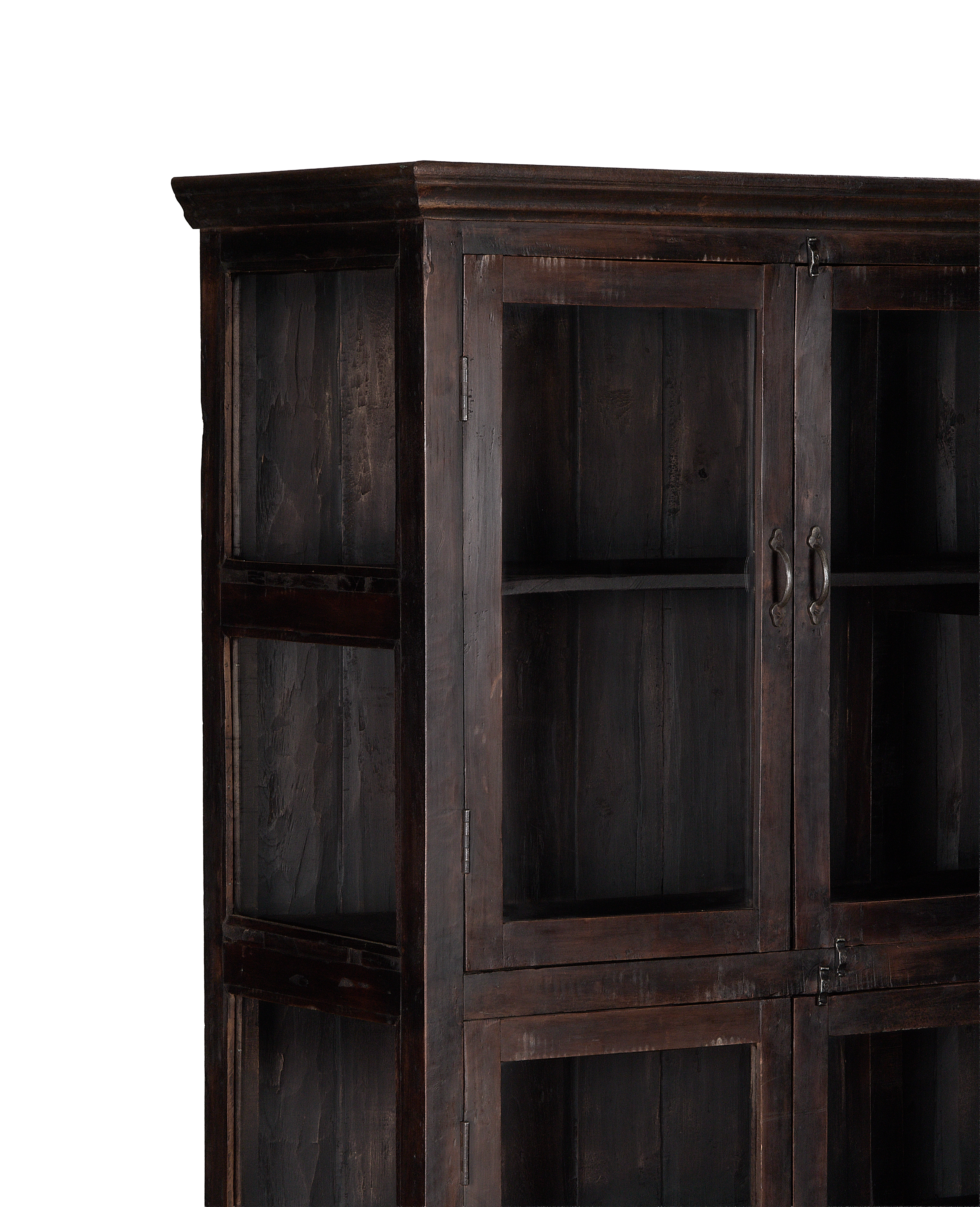 Wood Cabinet - Stained close-up