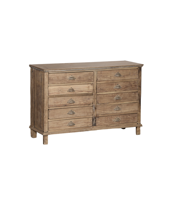 Wood Dresser - Bleached