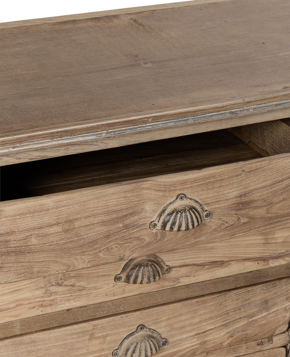 Wood Dresser - Bleached