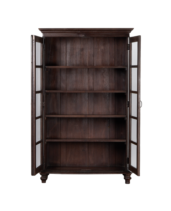 Wood Cabinet - Stained