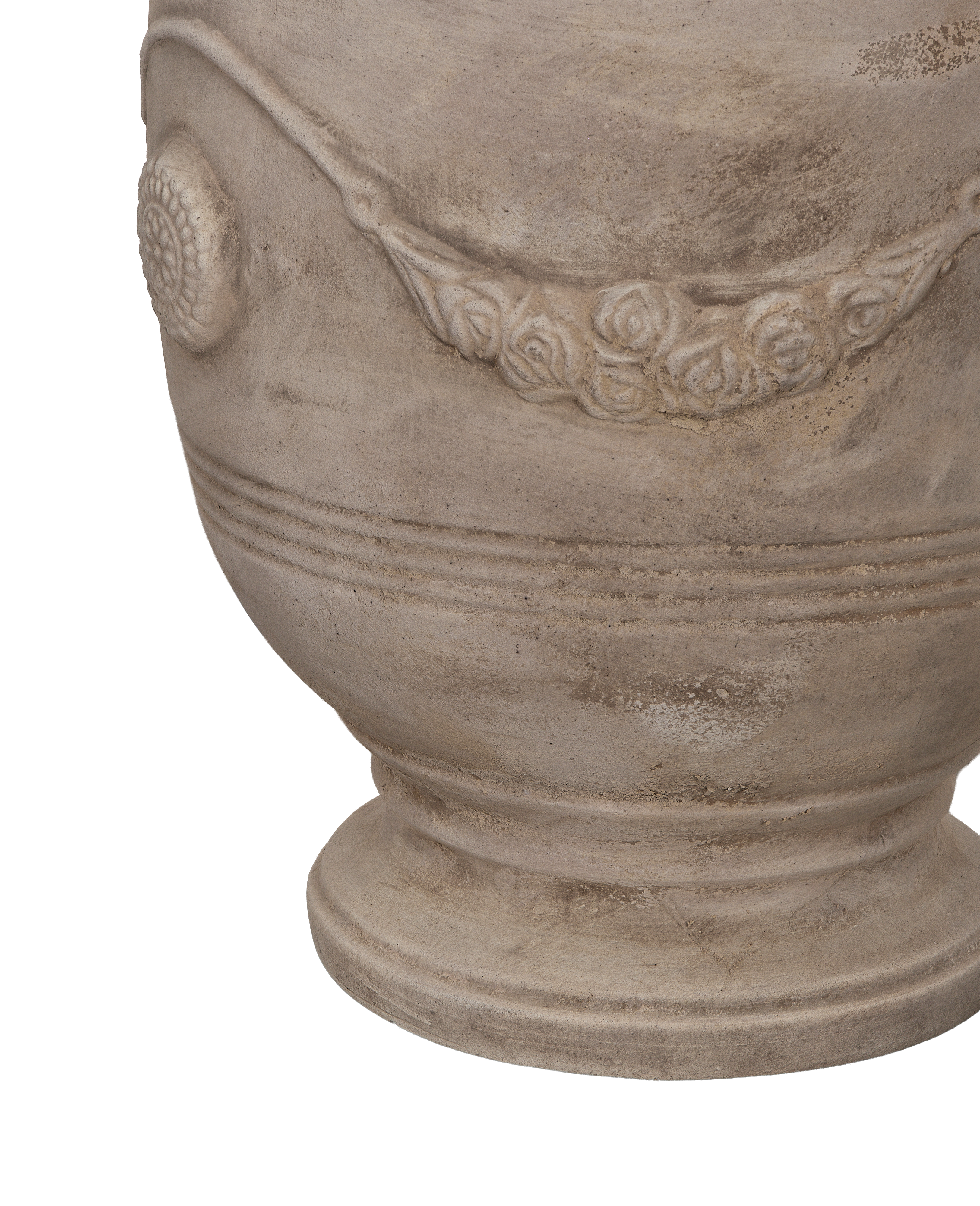 Laurel Planter, Medium, ceramic, detail