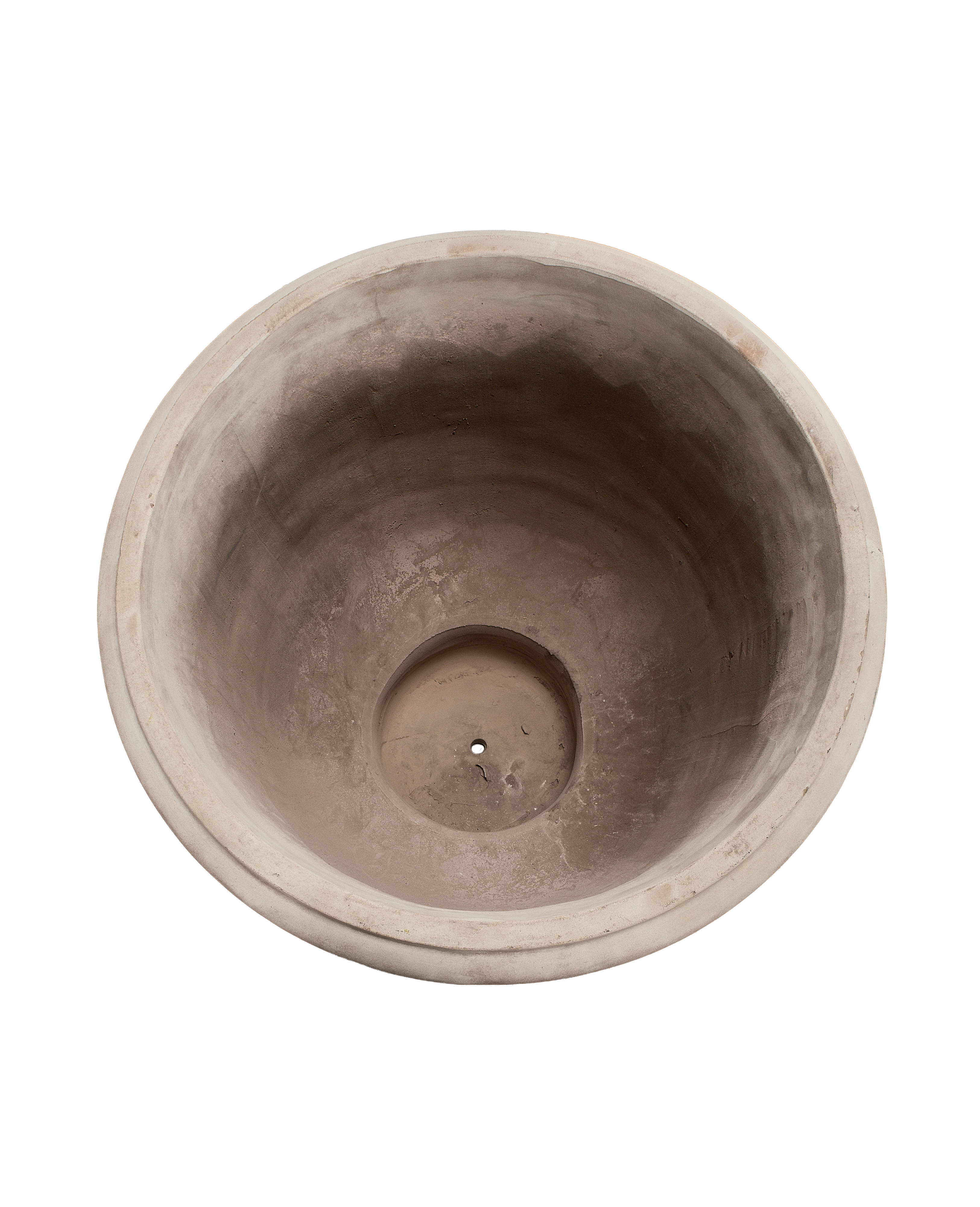 Laurel Planter, Large, ceramic, overhead view