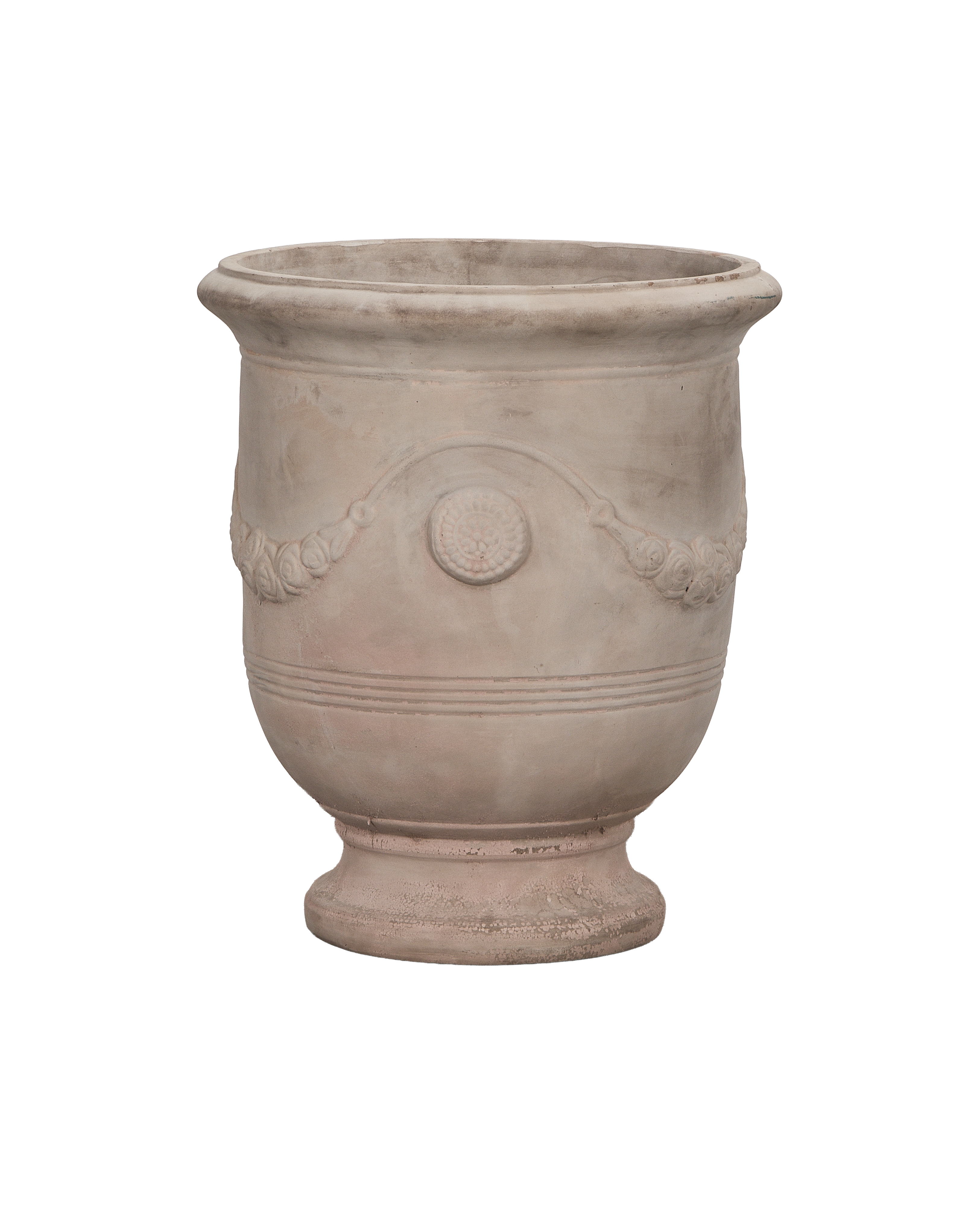 Laurel Planter, Large, ceramic, front view