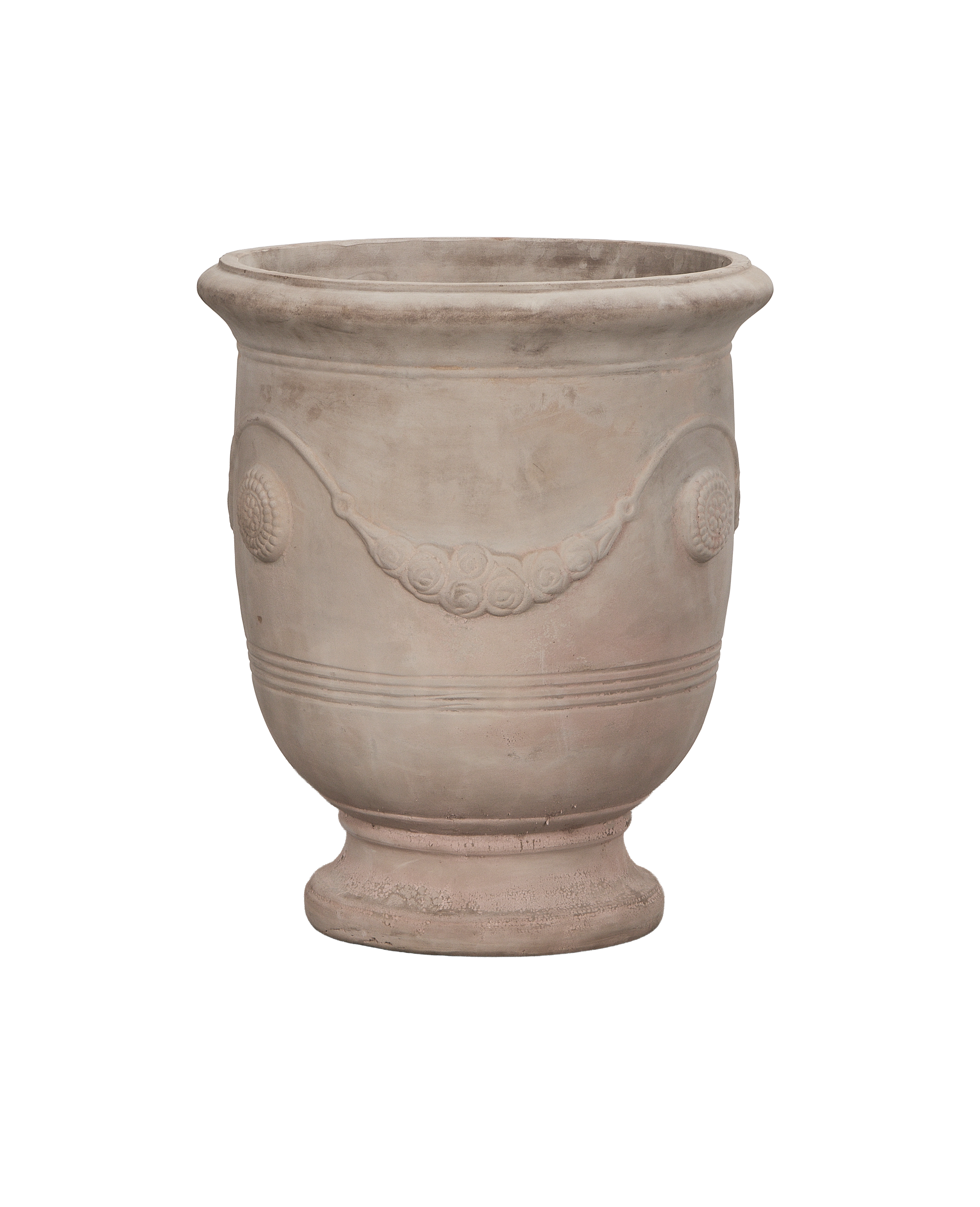 Laurel Planter, Large, ceramic, front view