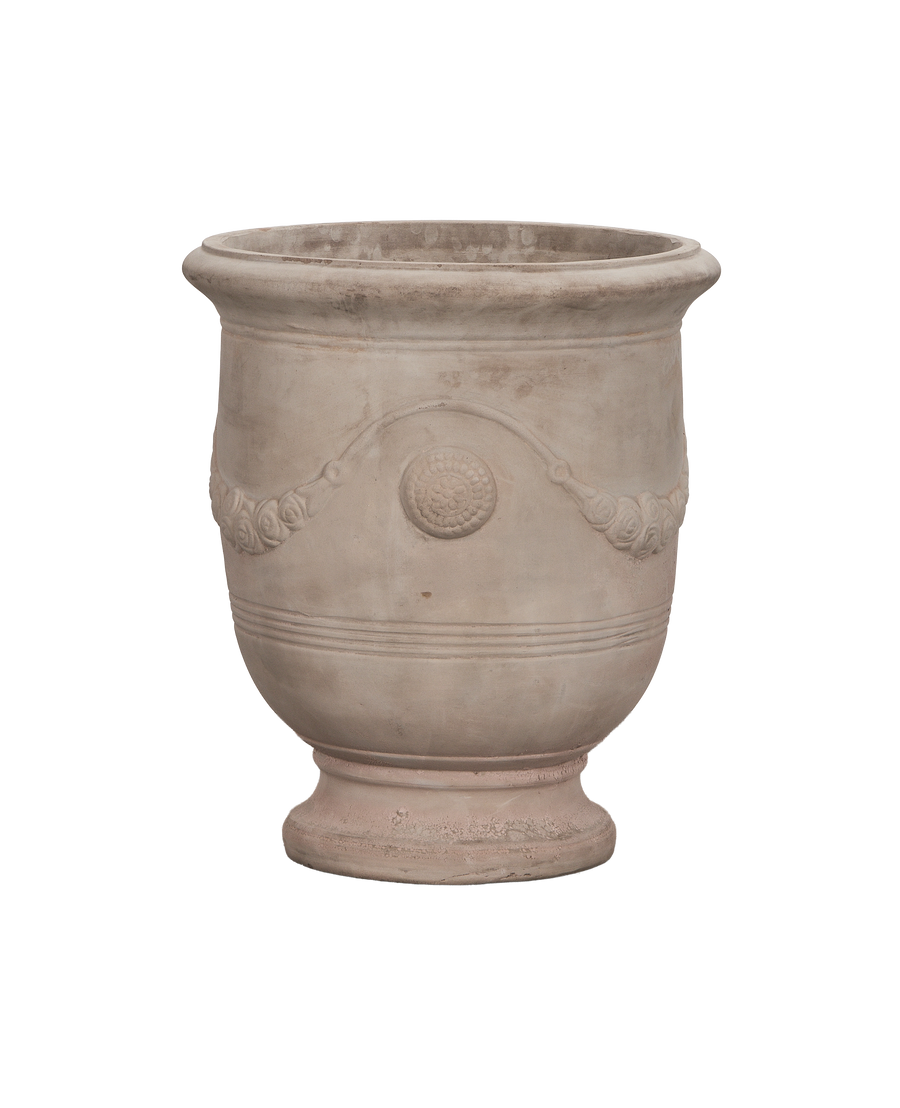 Laurel Planter, Large, ceramic, front view