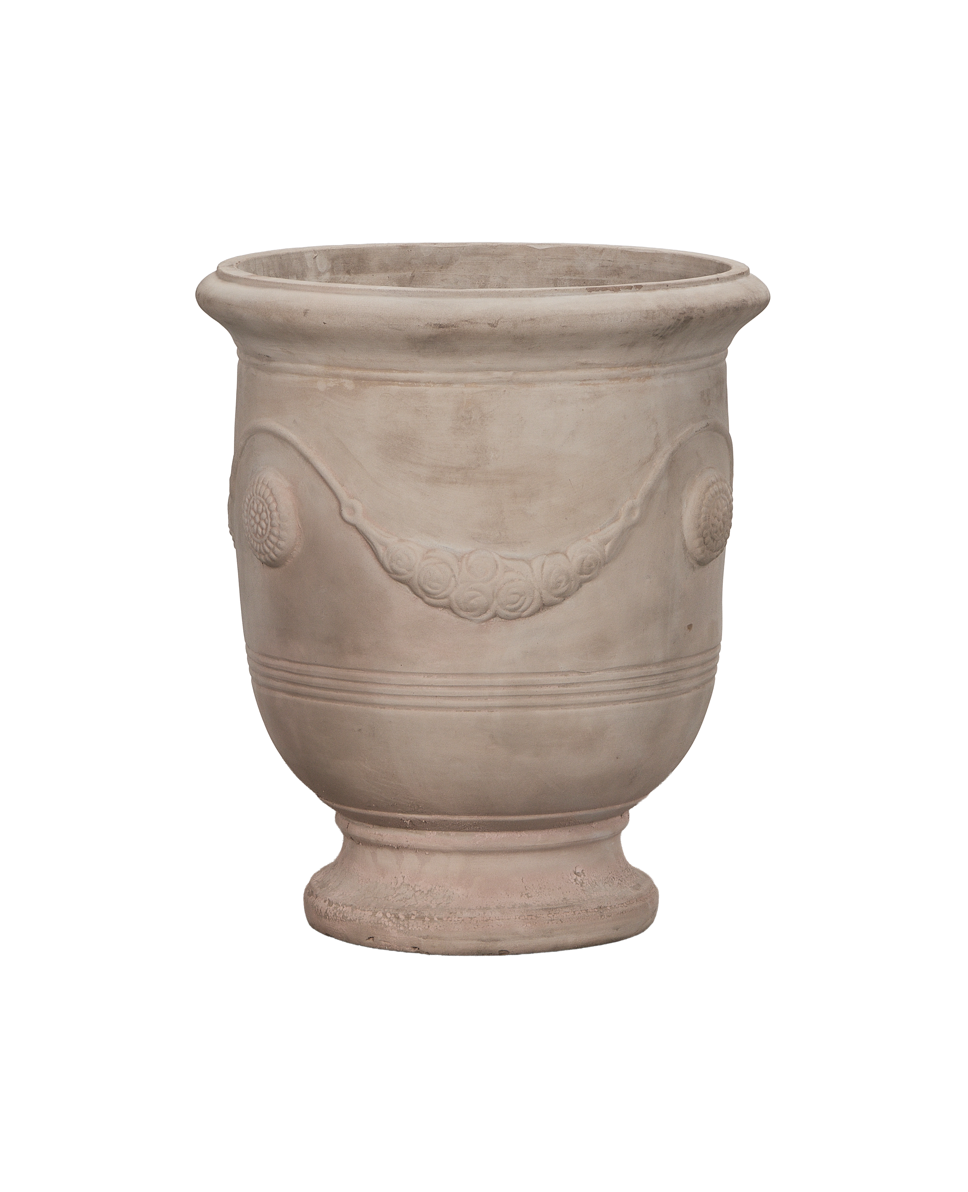 Laurel Planter, Large, ceramic, front view