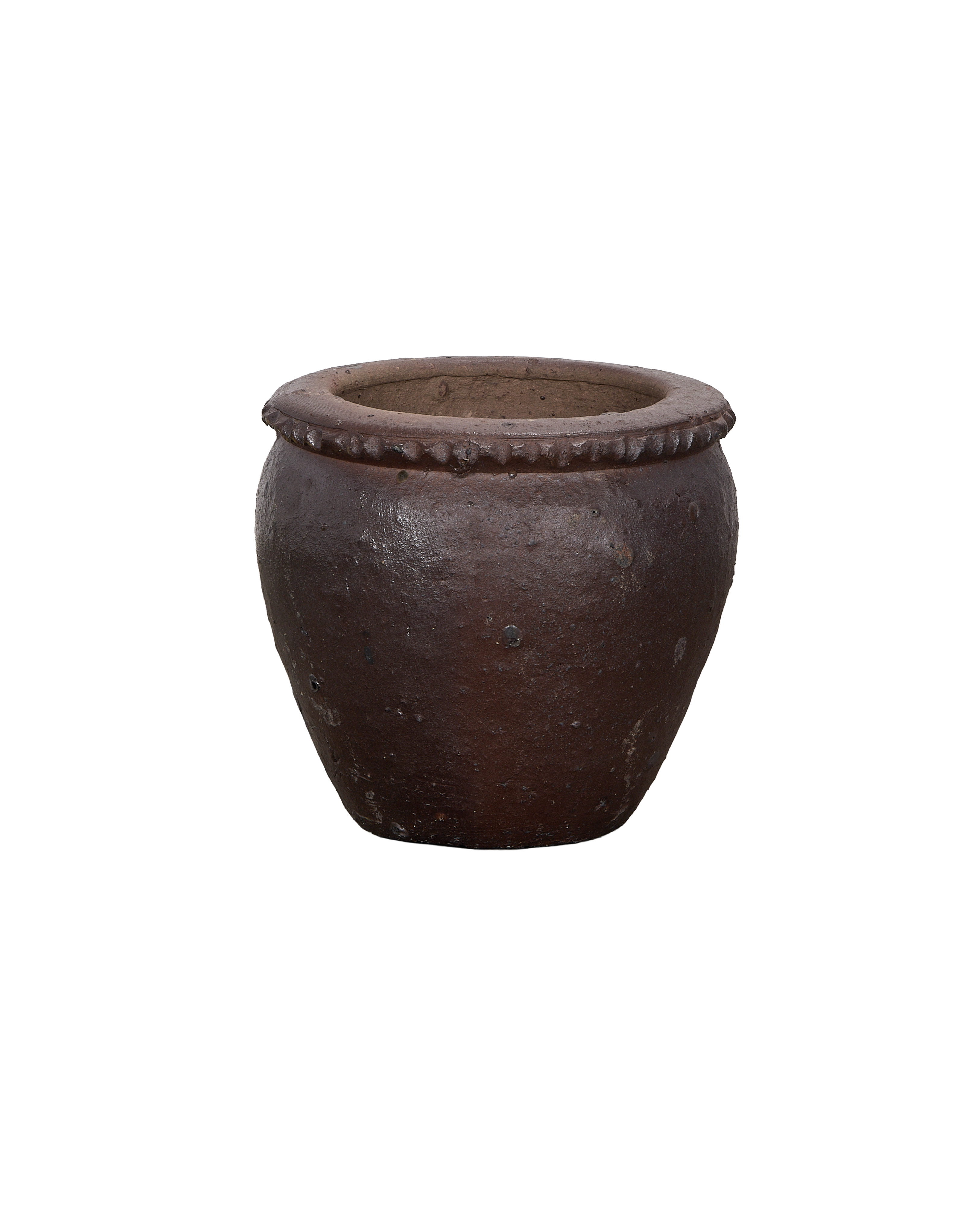 Sienna Wide Mouth Planter, Extra-Small, ceramic, front view