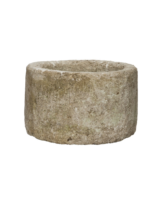 Limestone Trough - Round