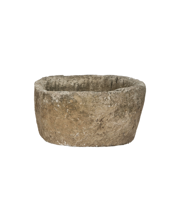 Limestone Trough - Round