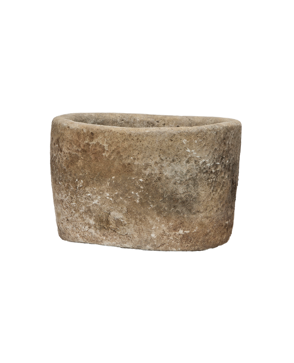 Limestone Trough - Round