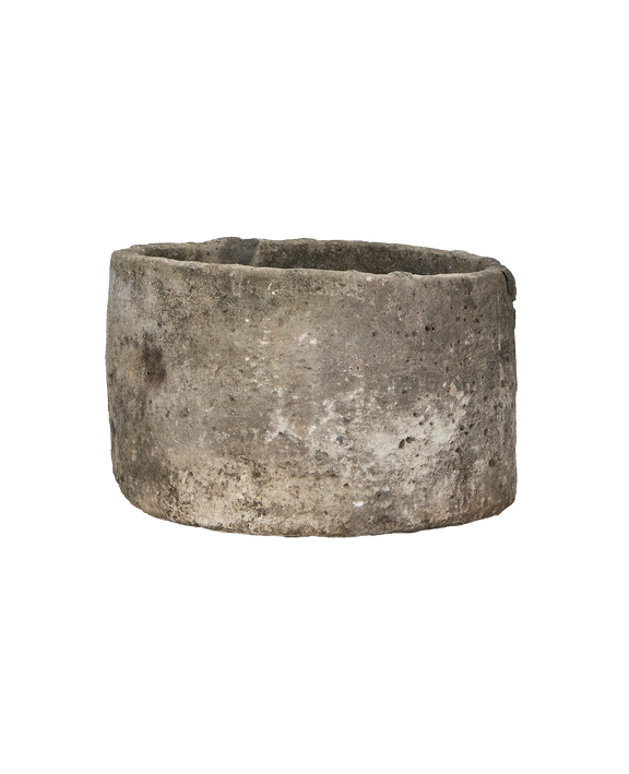 Limestone Trough - Round