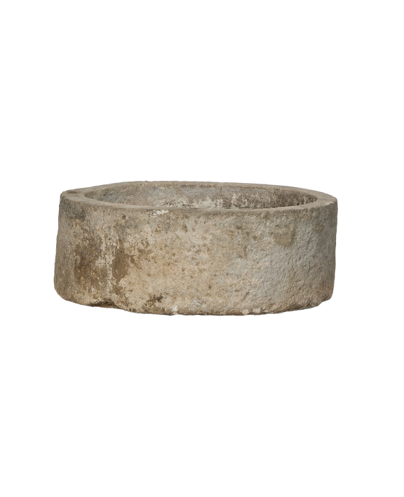 Limestone Trough - Round