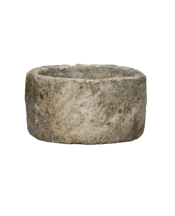 Limestone Trough - Round
