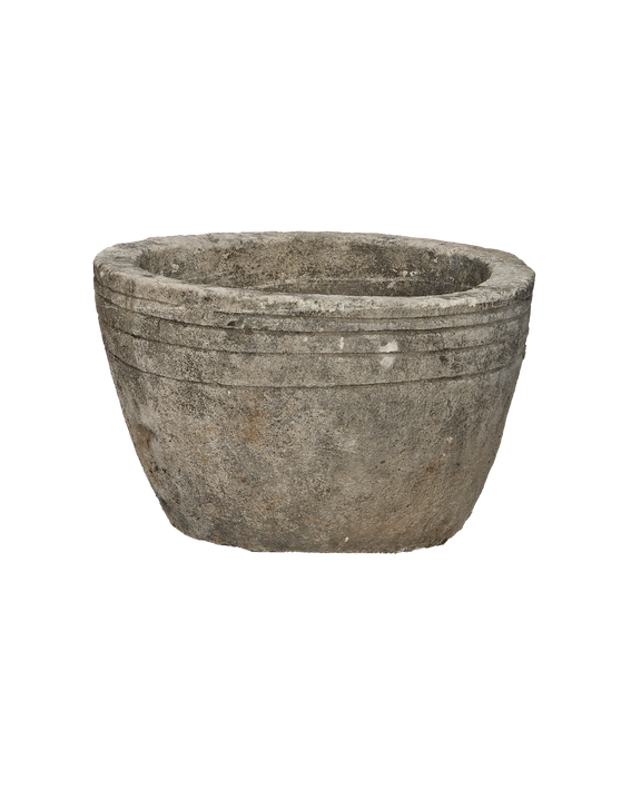 Limestone Trough - Round