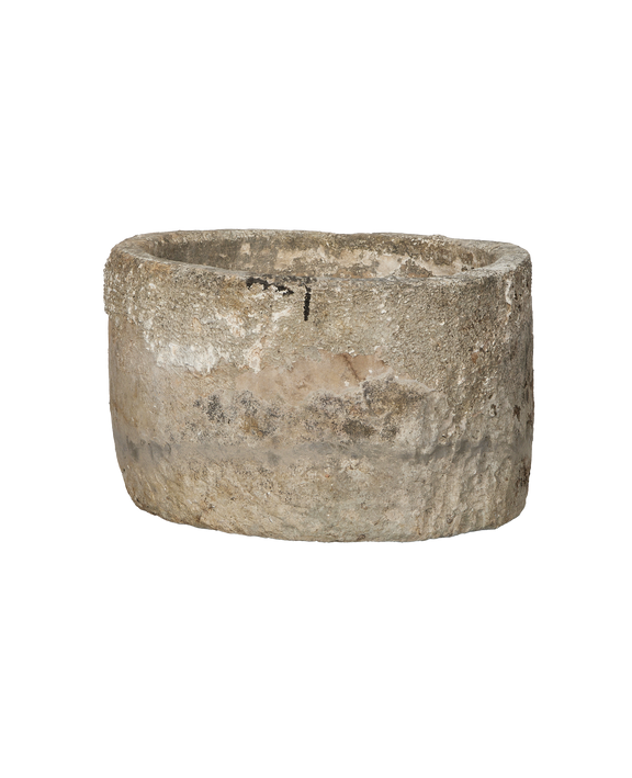 Limestone Trough - Round