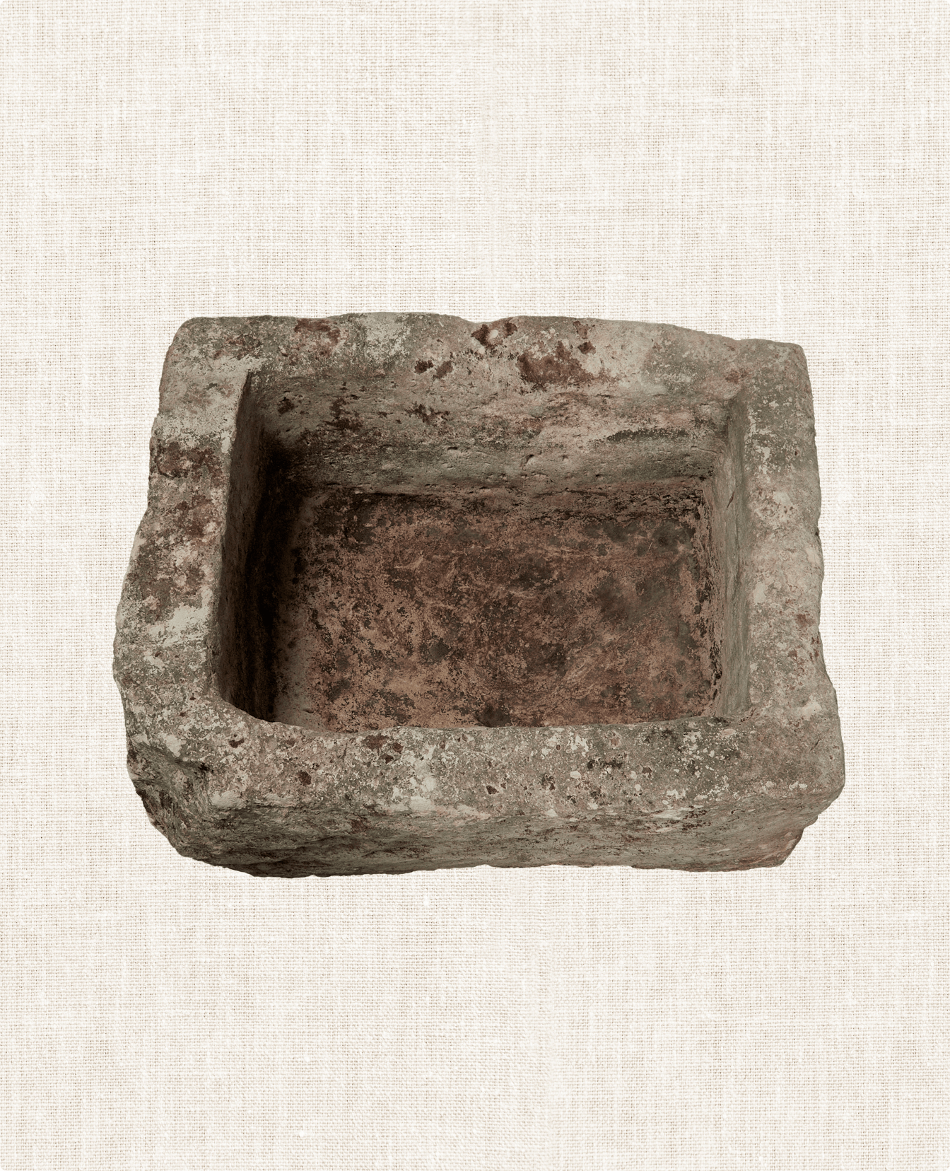 Vintage Limestone Trough - Rectangle from Indonesia - Planters, Fountains, & Water Features