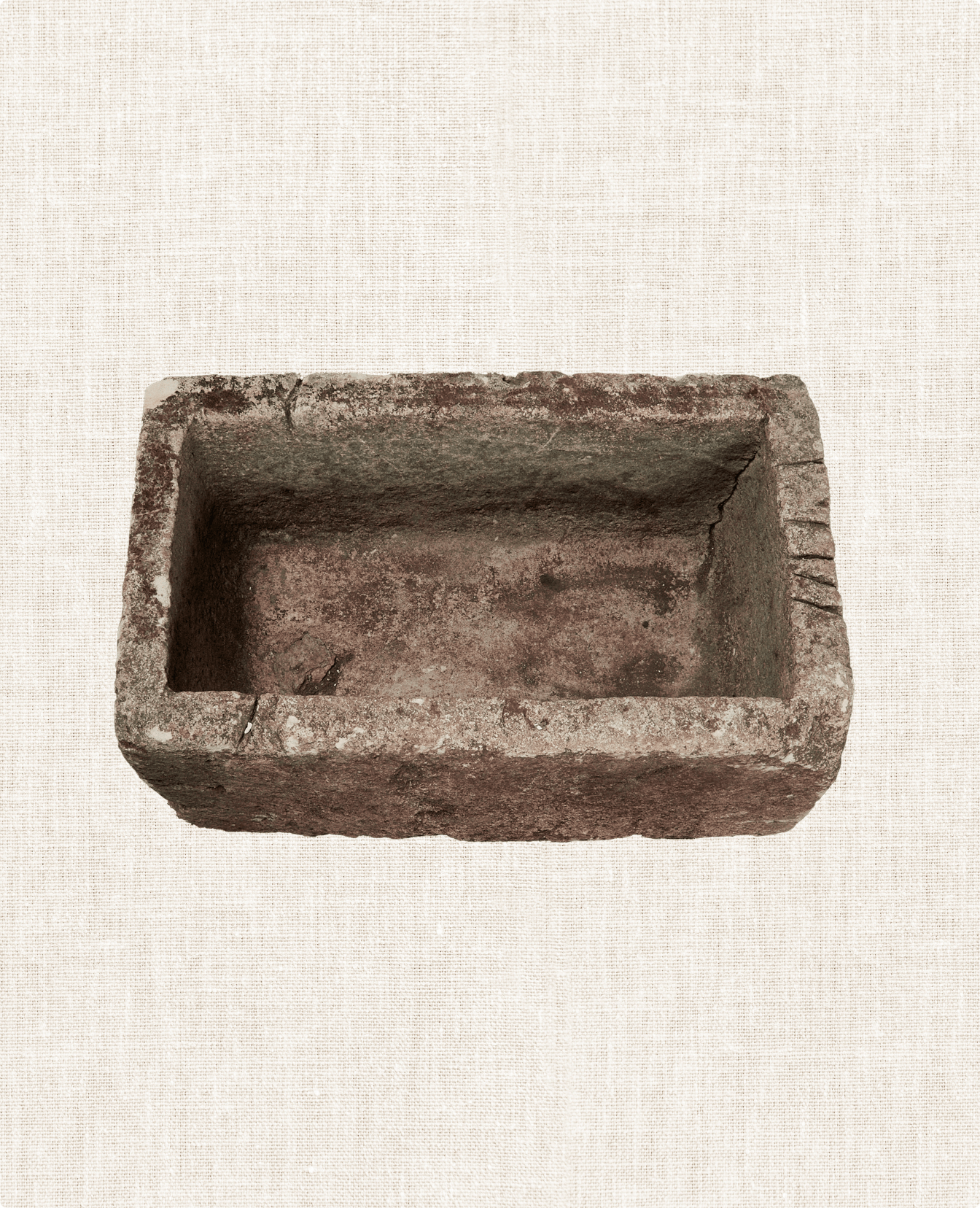 Vintage Limestone Trough - Rectangle from Indonesia - Planters, Fountains, & Water Features