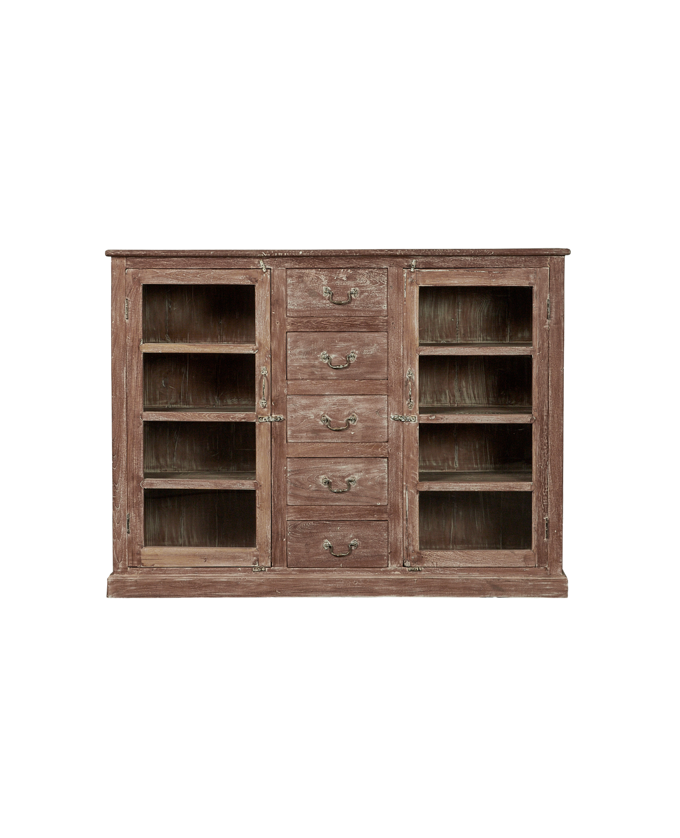 Vintage Wood Cabinet from India made of Wood