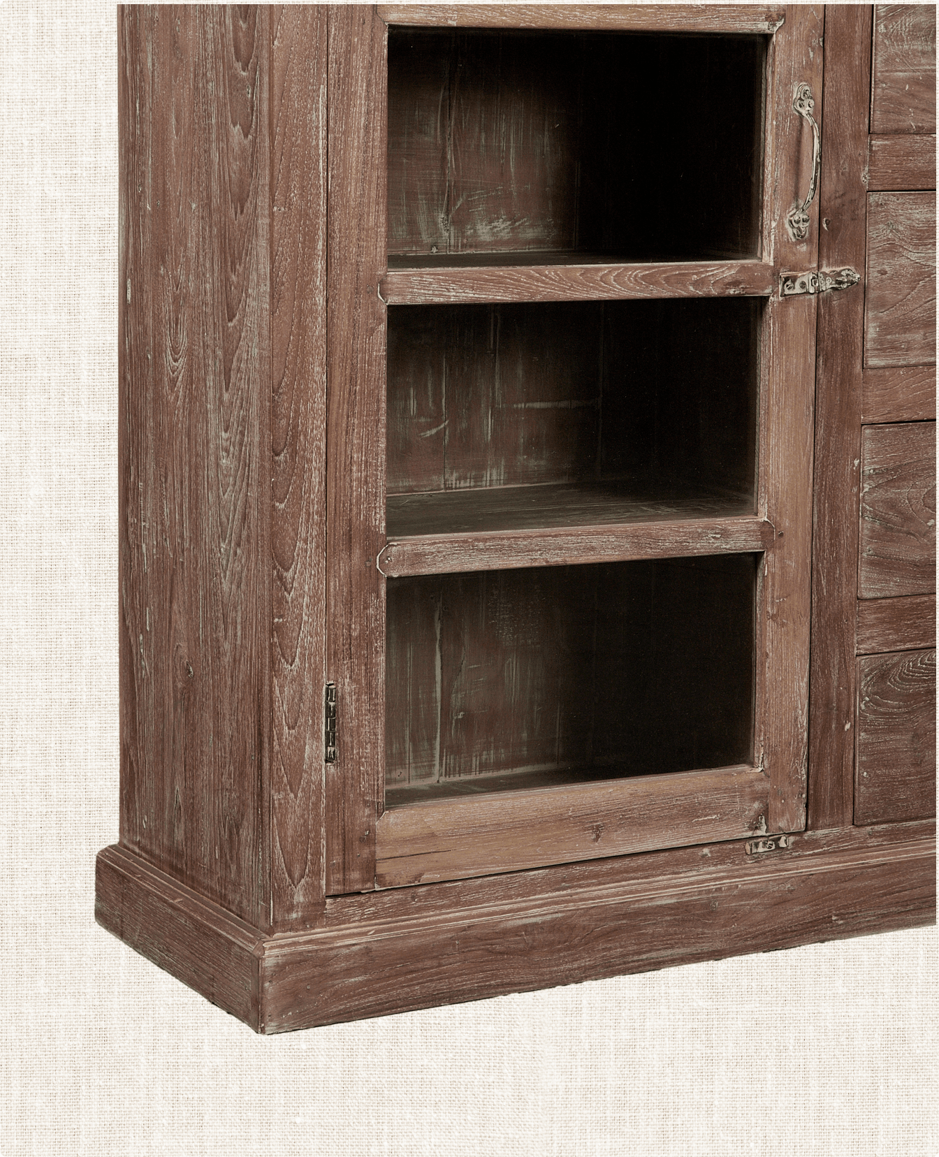 Vintage Wood Cabinet from India made of Wood