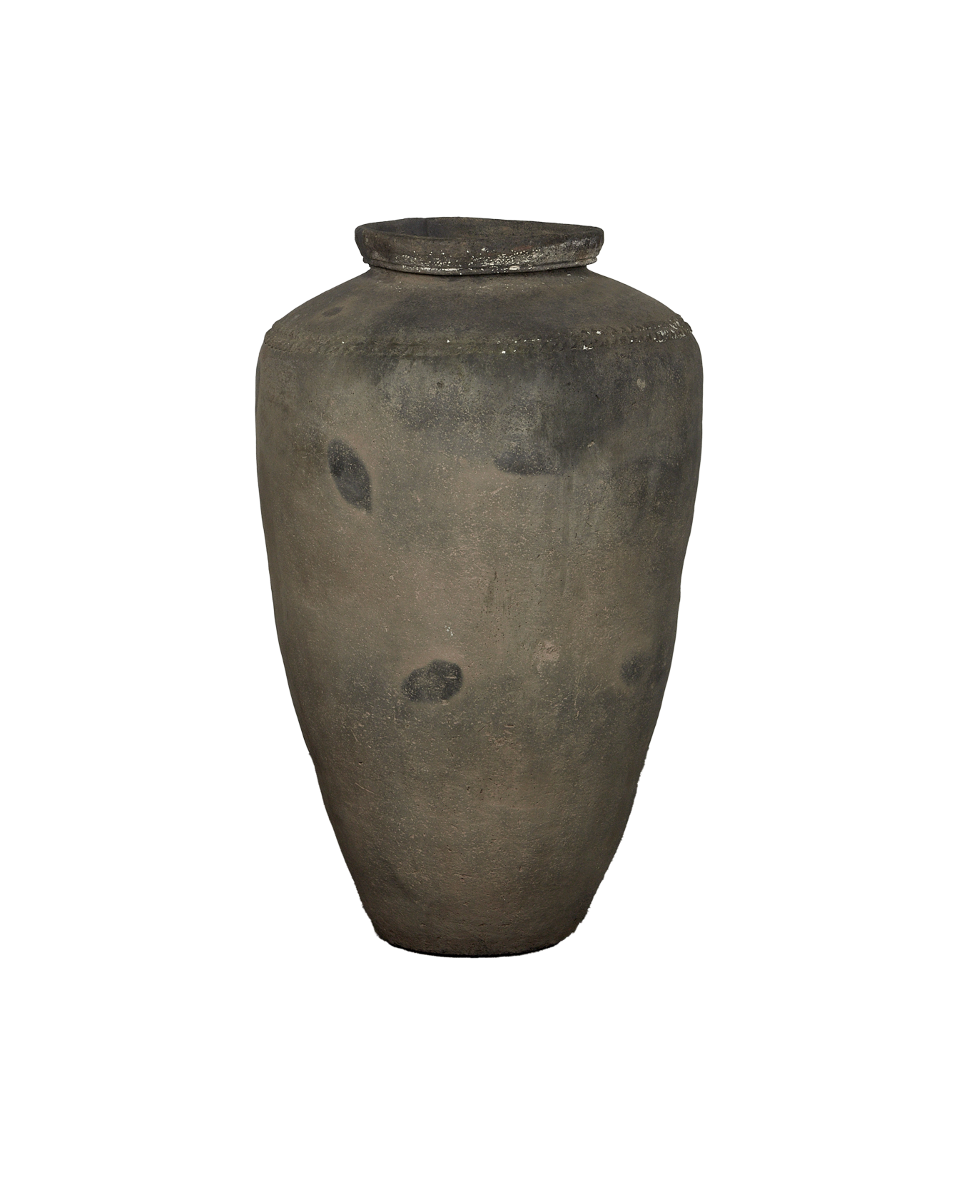 Vintage Grain Pot from India made of Clay