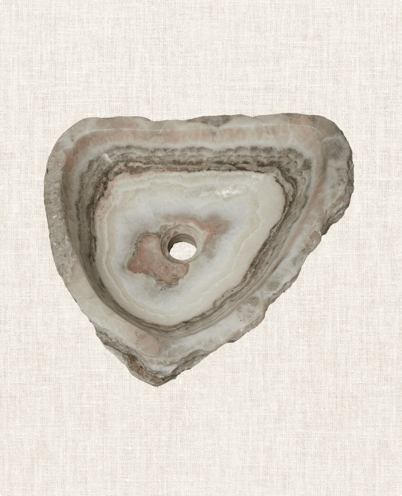 Vintage Onyx Sink from Indonesia made of Onyx