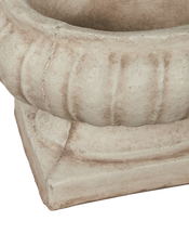 Ribbed Oval Urn