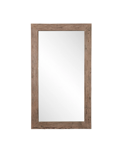 Elm Mirror - Bleached