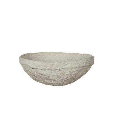 Designed Paper Mache Bowl - Simple from India made of Paper Mache