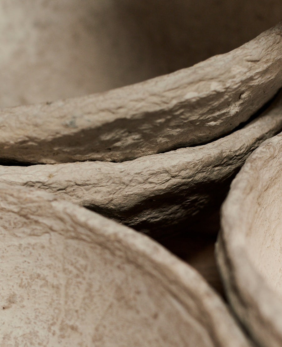 Reproduction Paper Mache Bowl - Simple from India made of Paper Mache